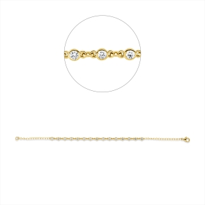 Armband Zarge 18 kt GG