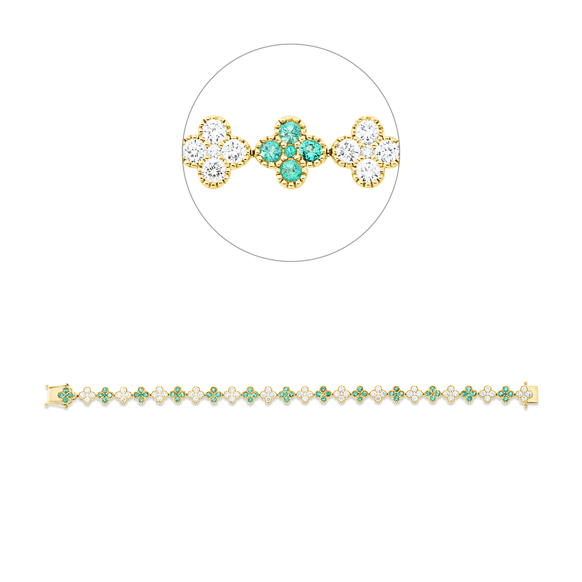 Armband 18 kt GG