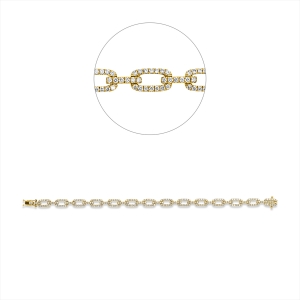 Armband 18 kt GG