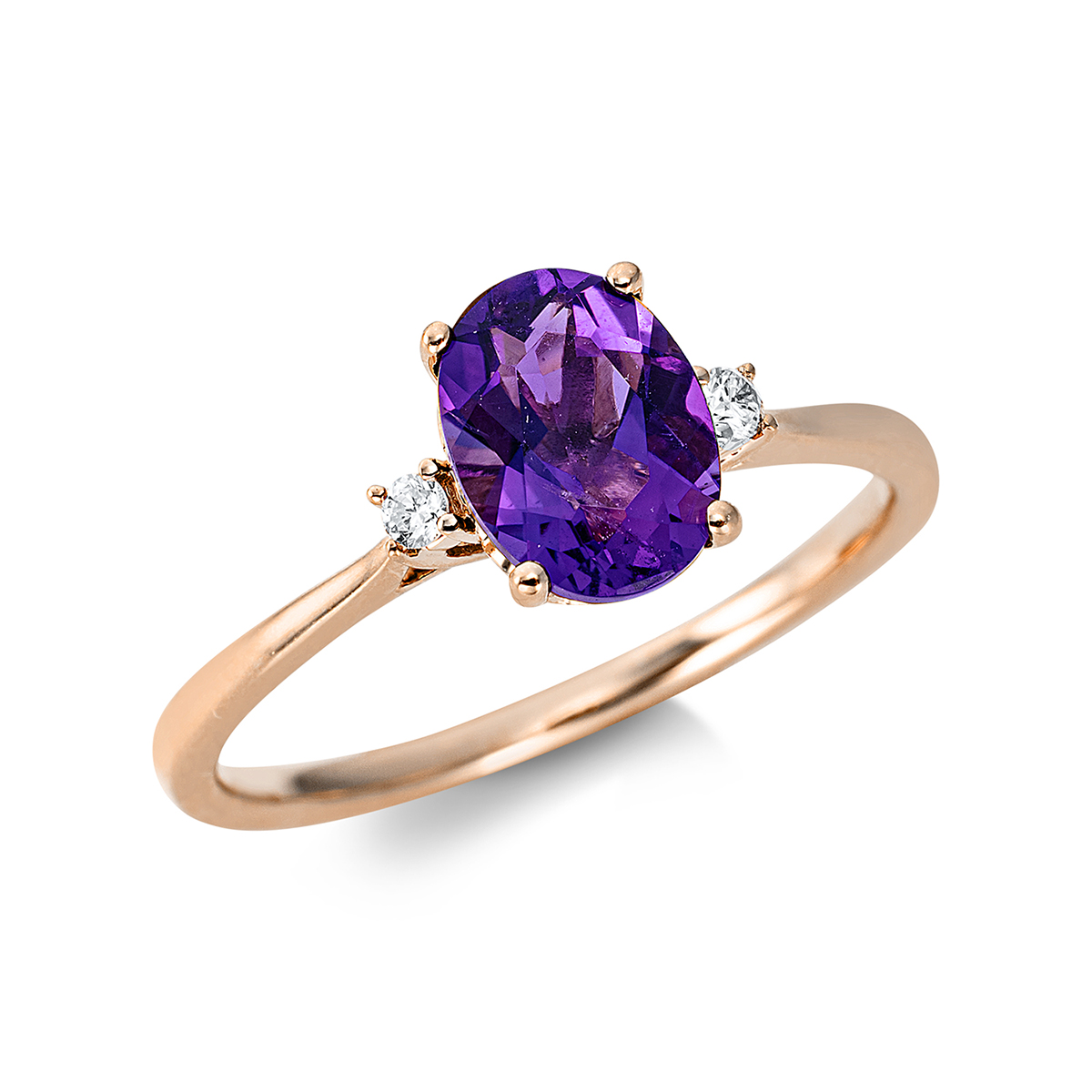 Ring 4er-Krappe 18 kt RG