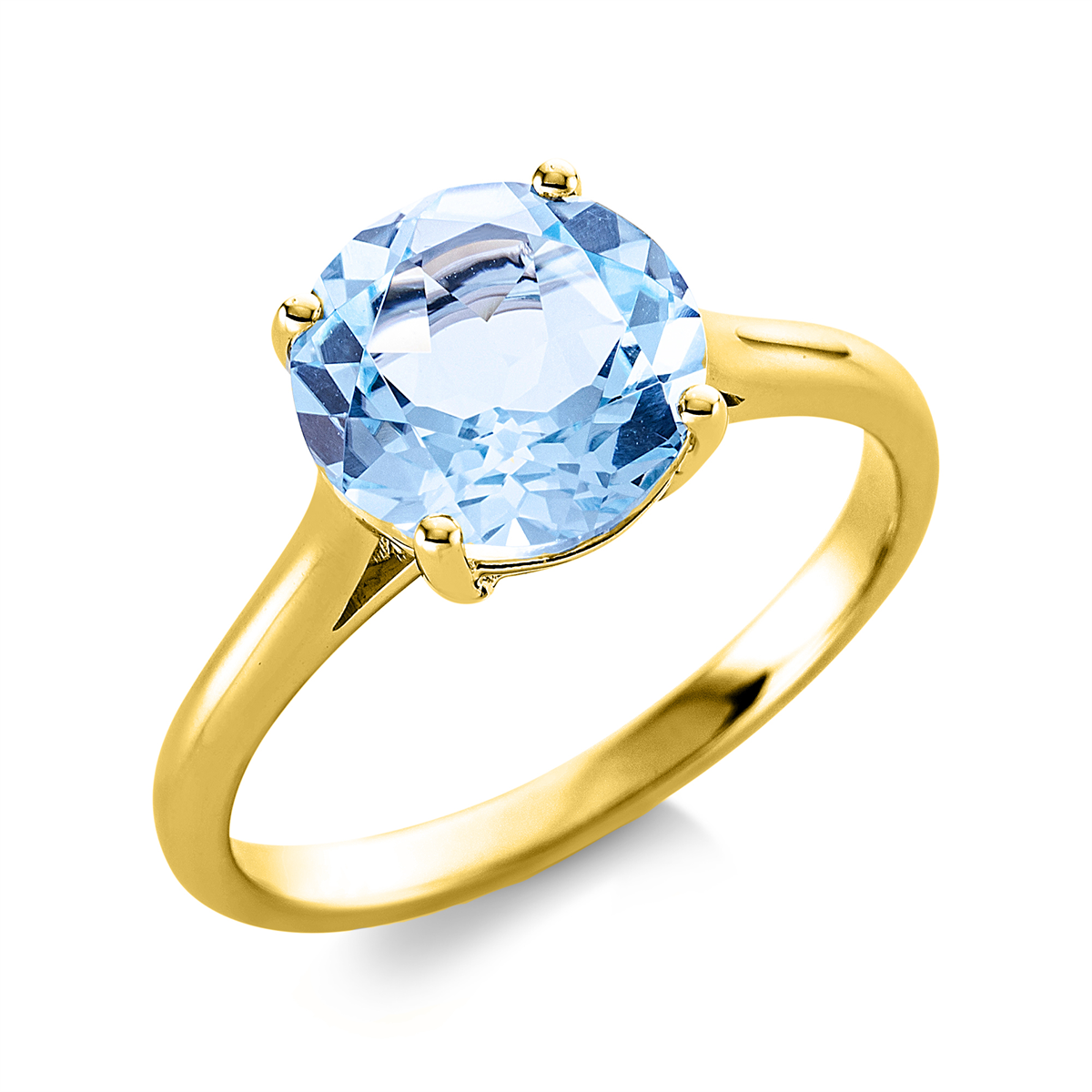 Ring 4er-Krappe 18 kt GG