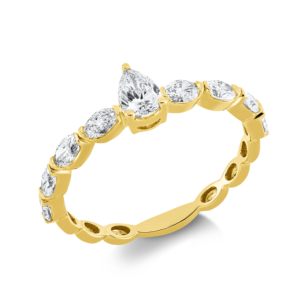 Ring 18 kt GG