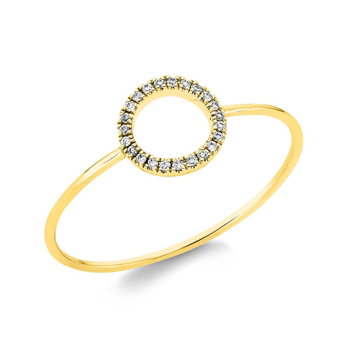 Ring 18 kt GG Kreis