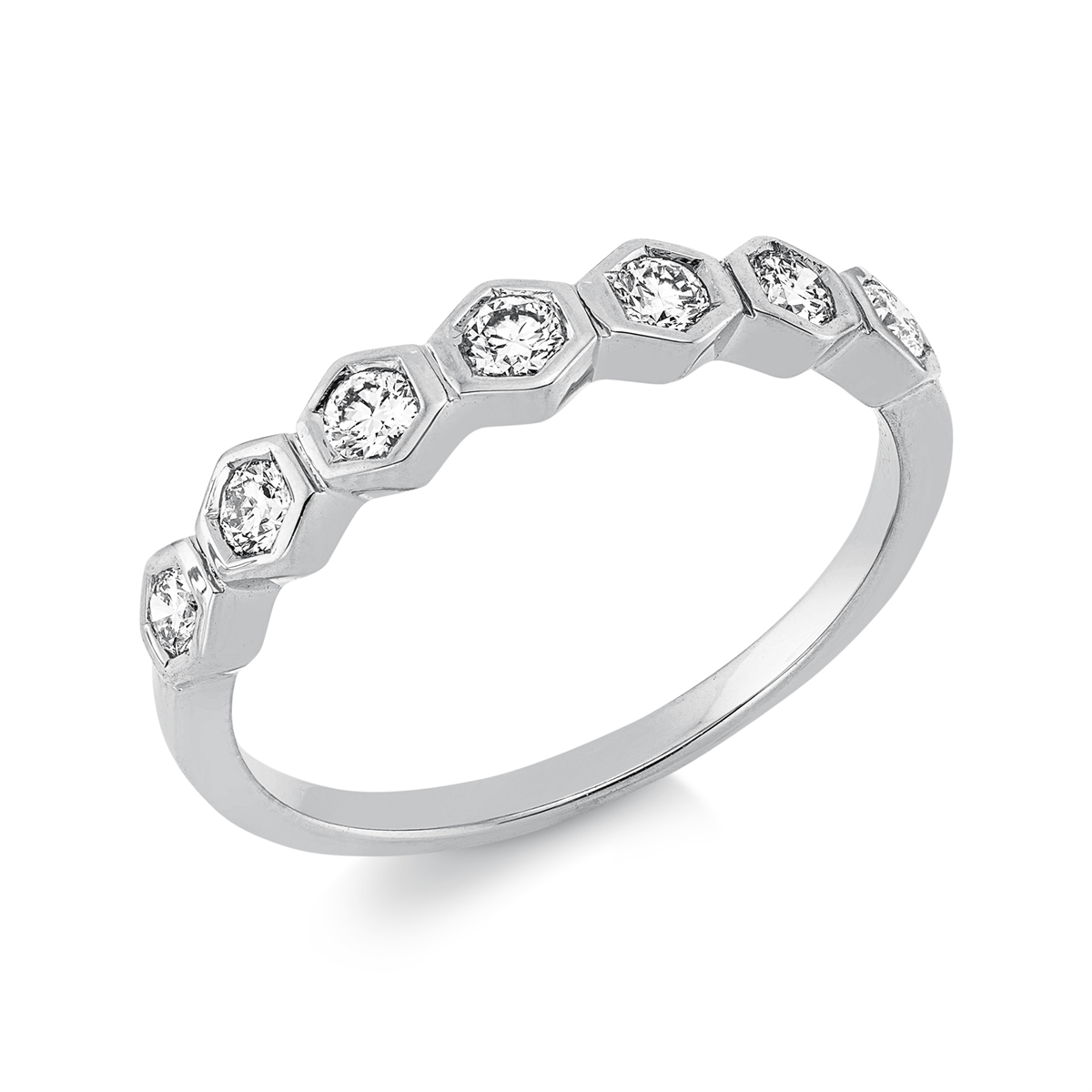 Ring Zarge 18 kt WG