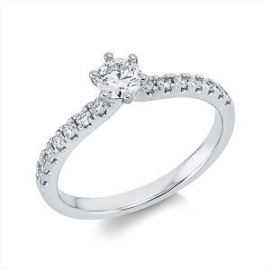 Ring 6er-Krappe 14 kt GG, GIA6541830103
