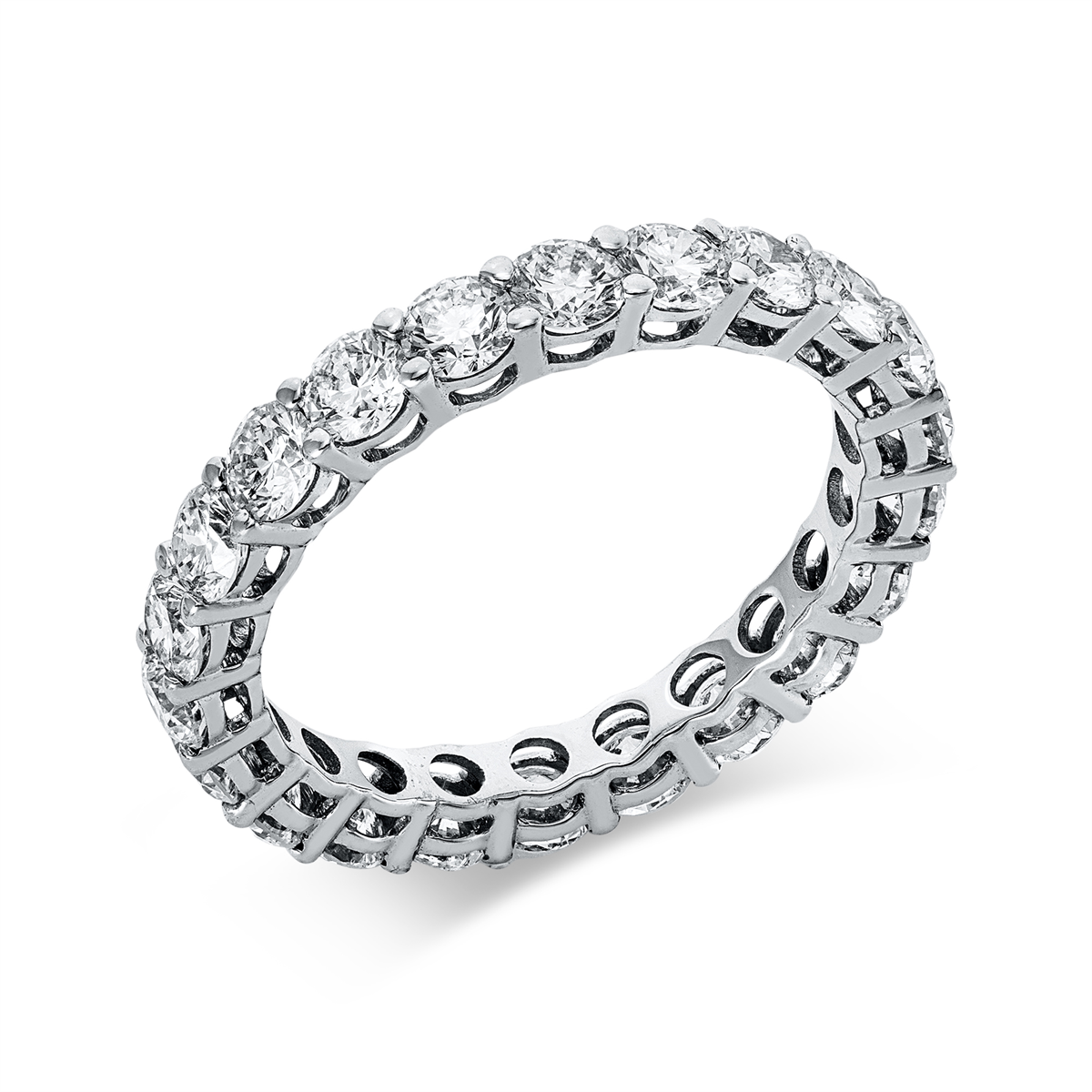 Infinity Memoire Ring  18kt Weißgold mit 2,31ct Diamanten