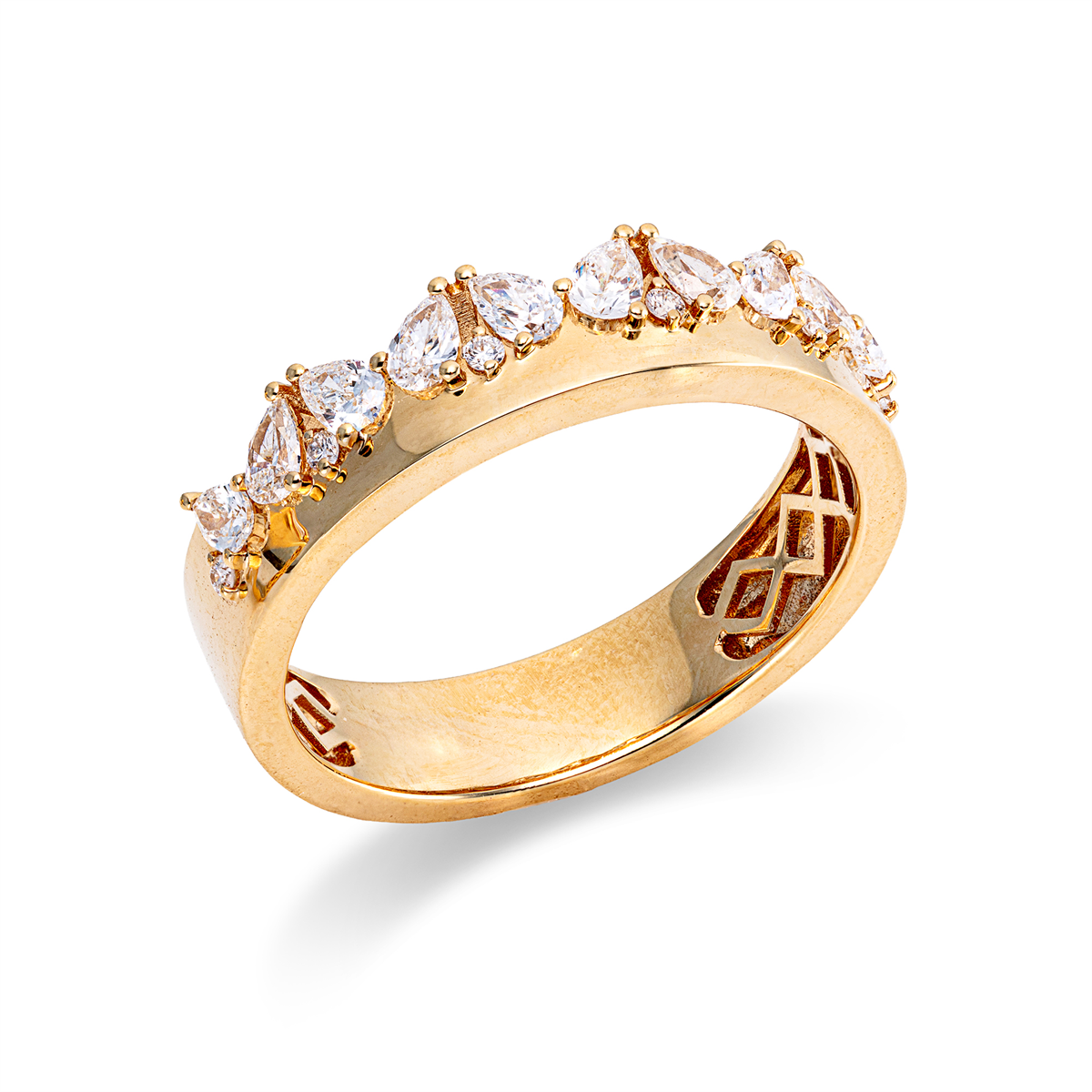 Ring 18 kt GG