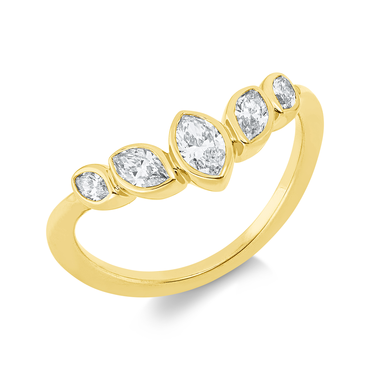 Ring Zarge 18 kt GG