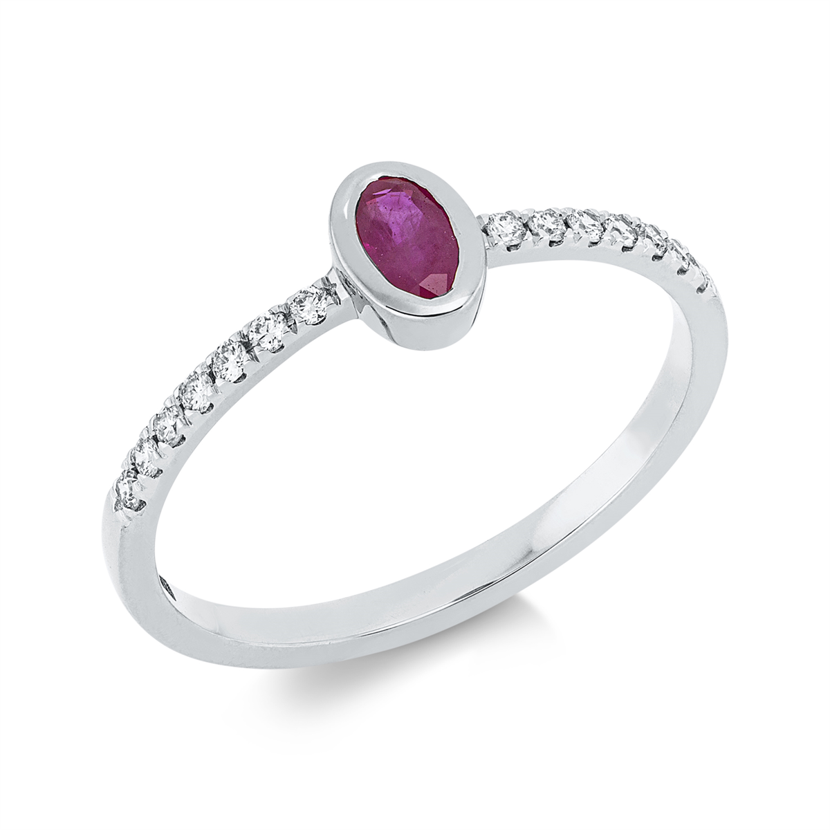 Ring Zarge 18 kt WG
