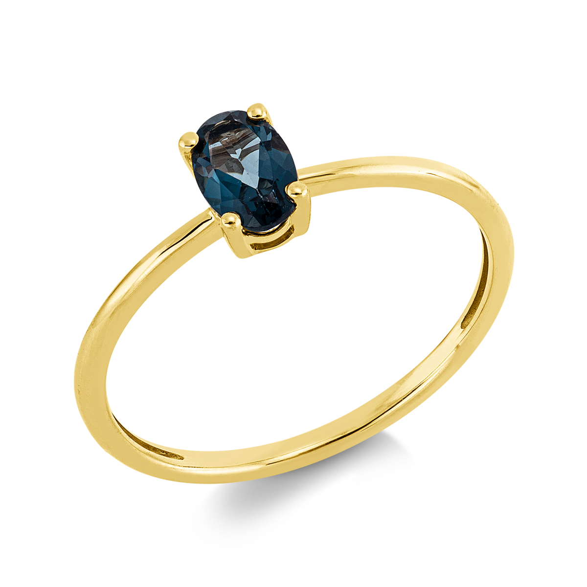 Ring 4er-Krappe 18 kt GG