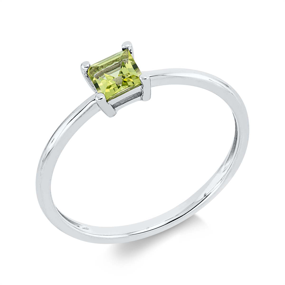 Ring 4er-Krappe 18 kt WG