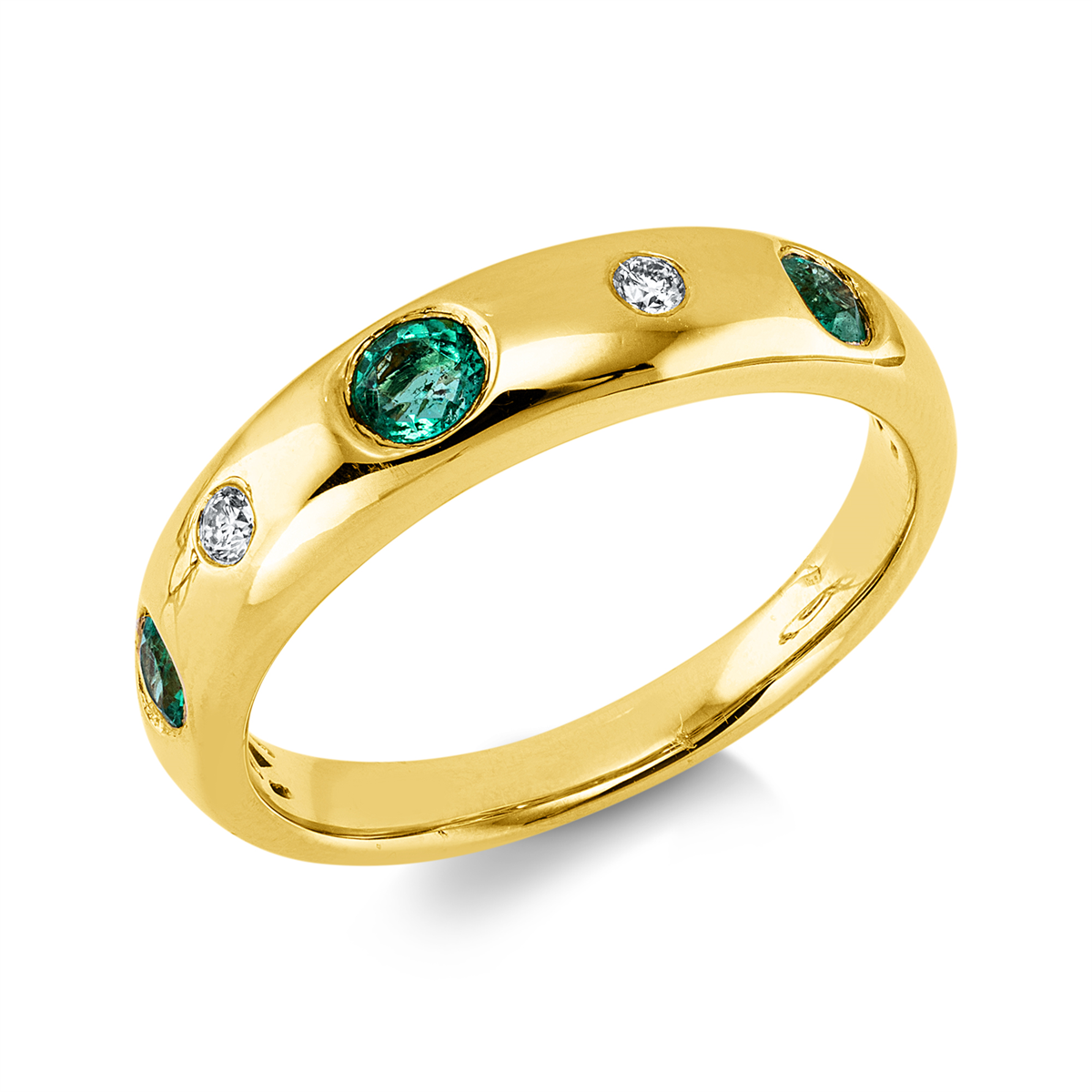 Ring Zarge 14 kt GG