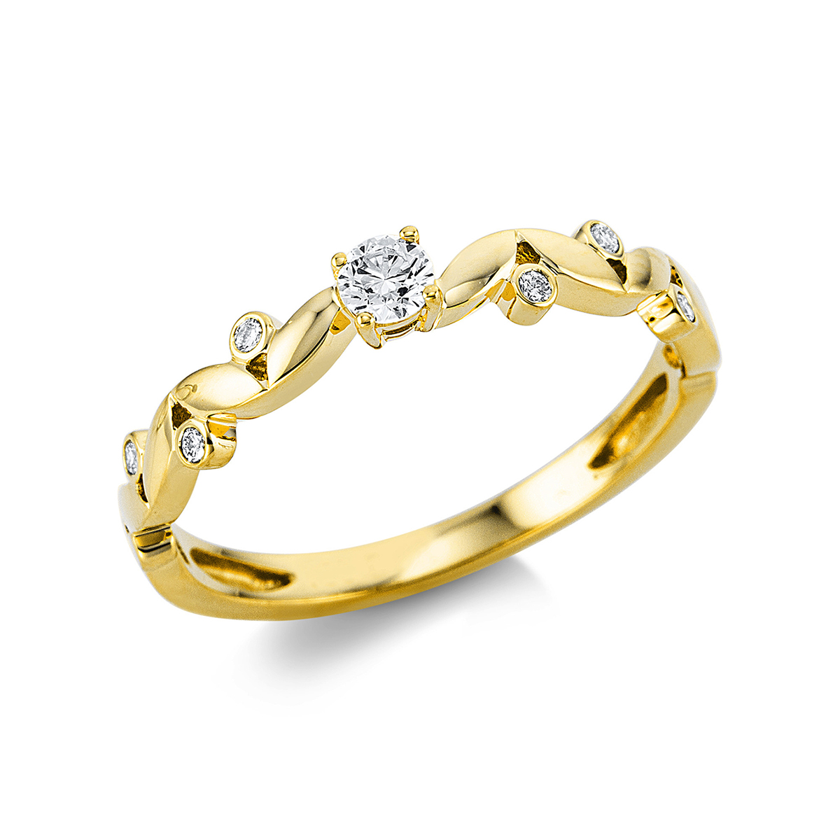 Ring 18 kt GG