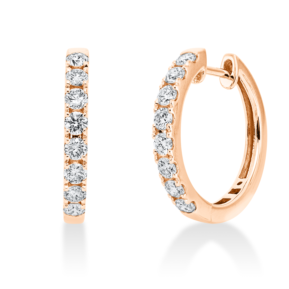 Creolen 18 kt RG