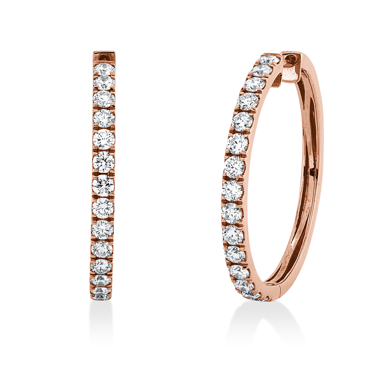 Creolen 18 kt RG