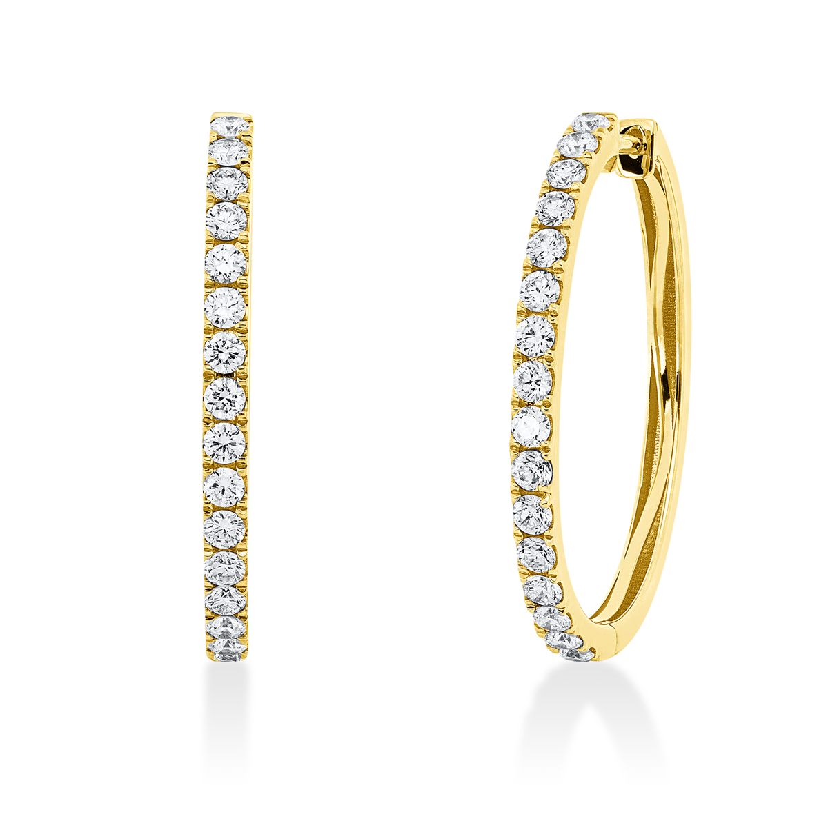 Creolen 18 kt GG