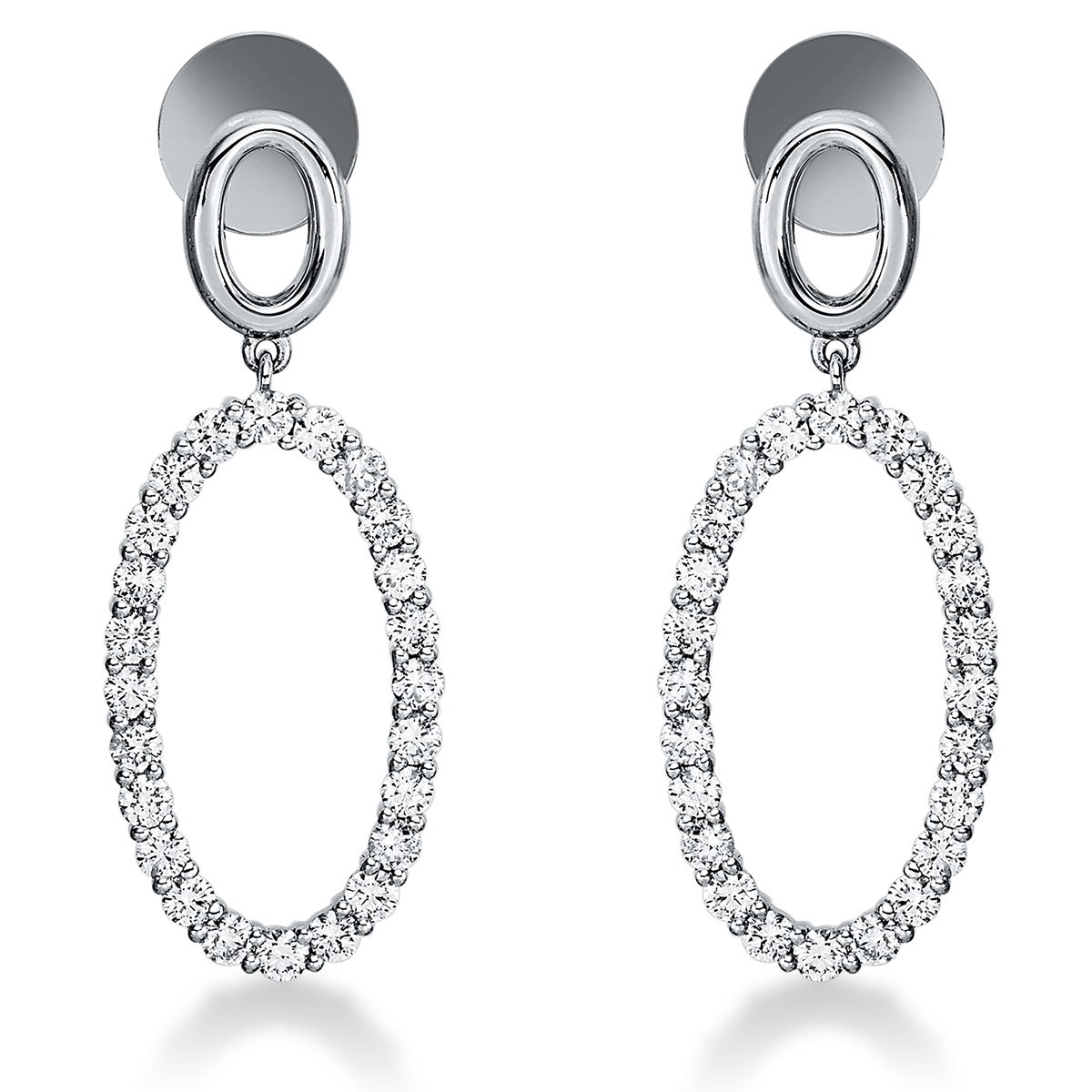 Ohrschmuck 18 kt WG