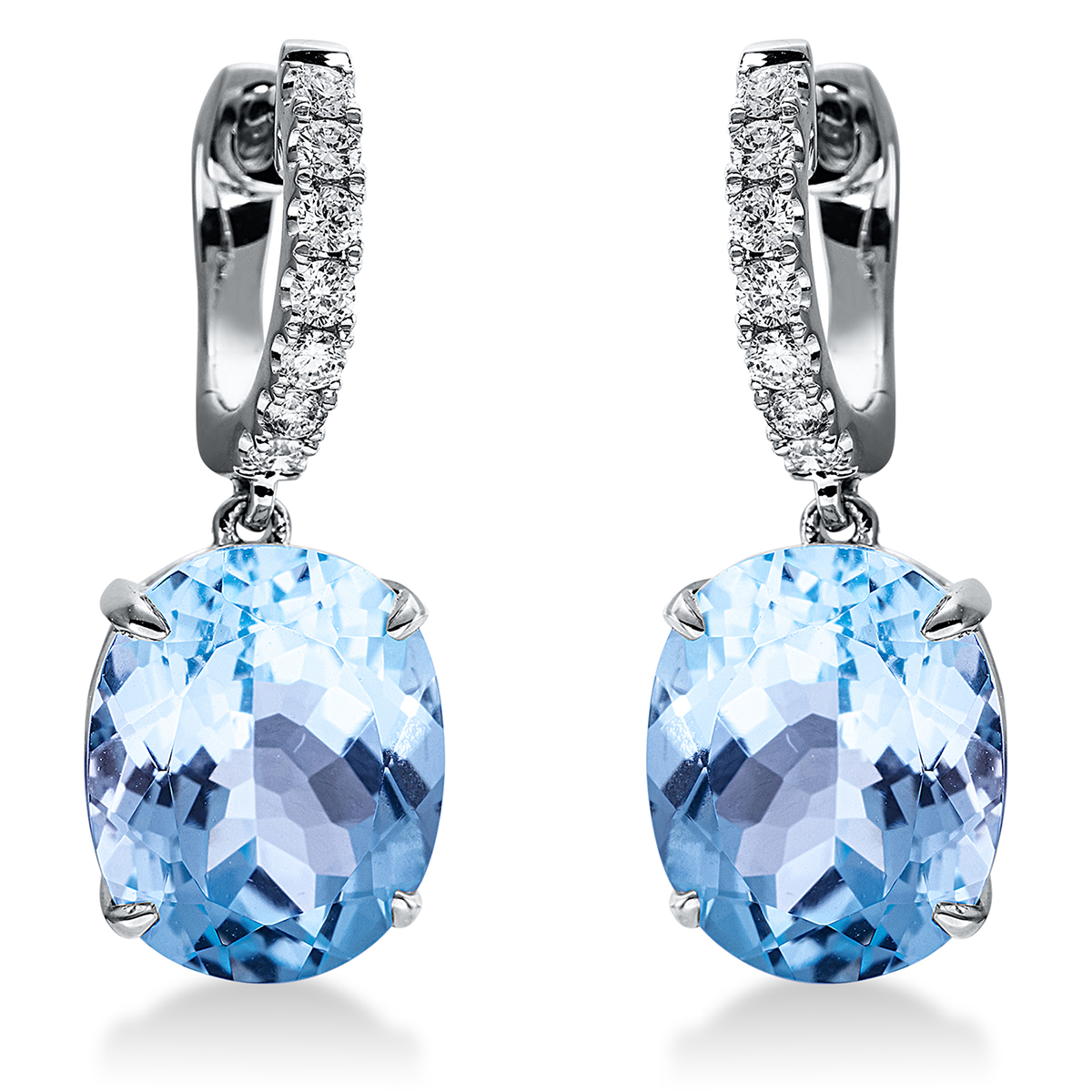 Ohrschmuck 4er-Krappe 18 kt WG