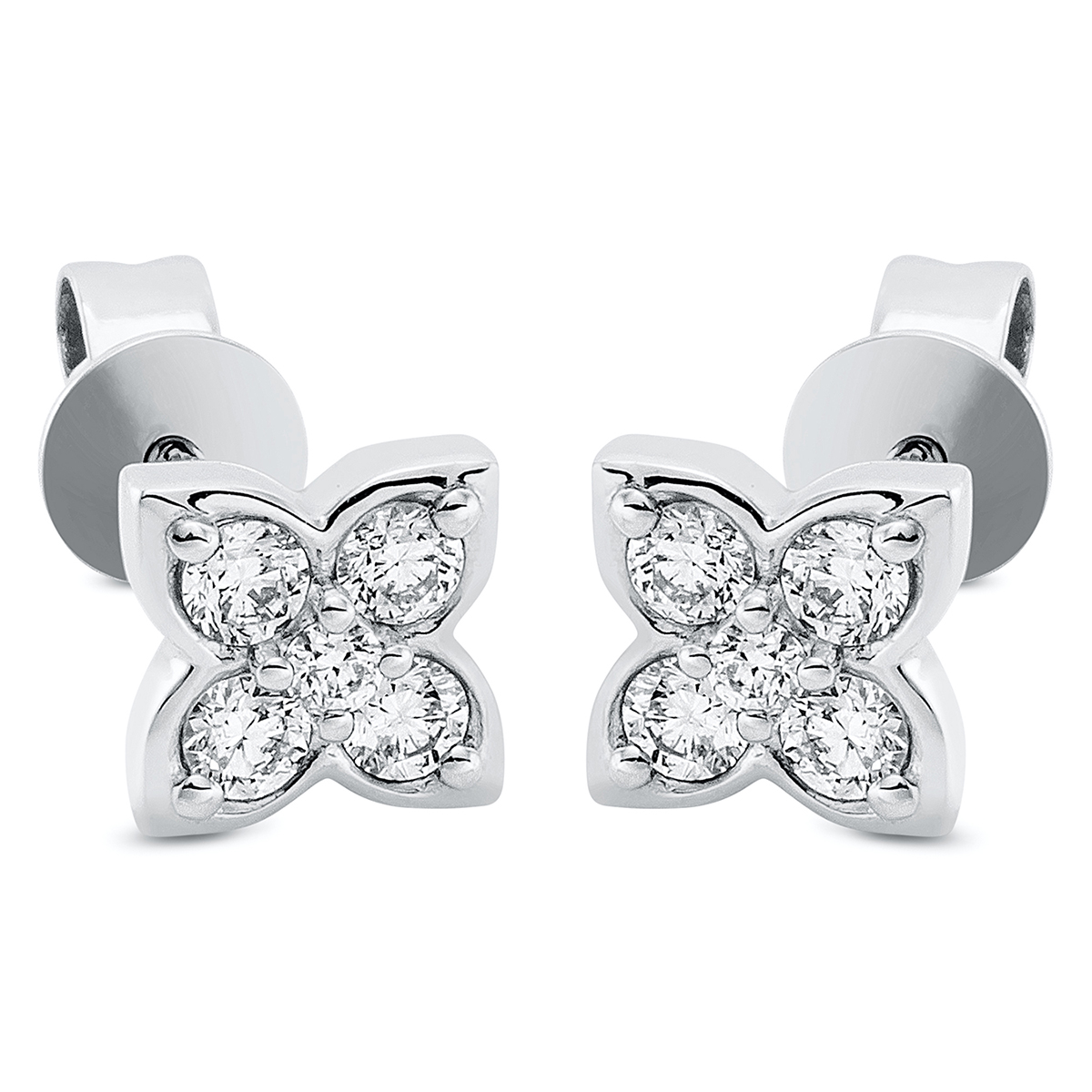Ohrstecker 18 kt WG