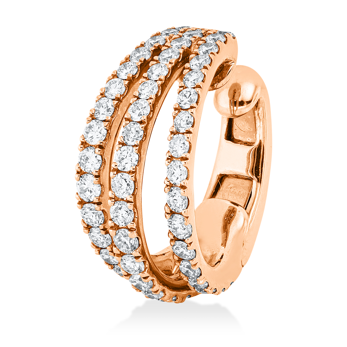 Creolen 18 kt RG, Ohrmanschette