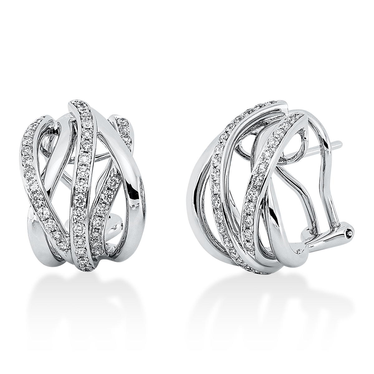 Ohrschmuck 18 kt WG