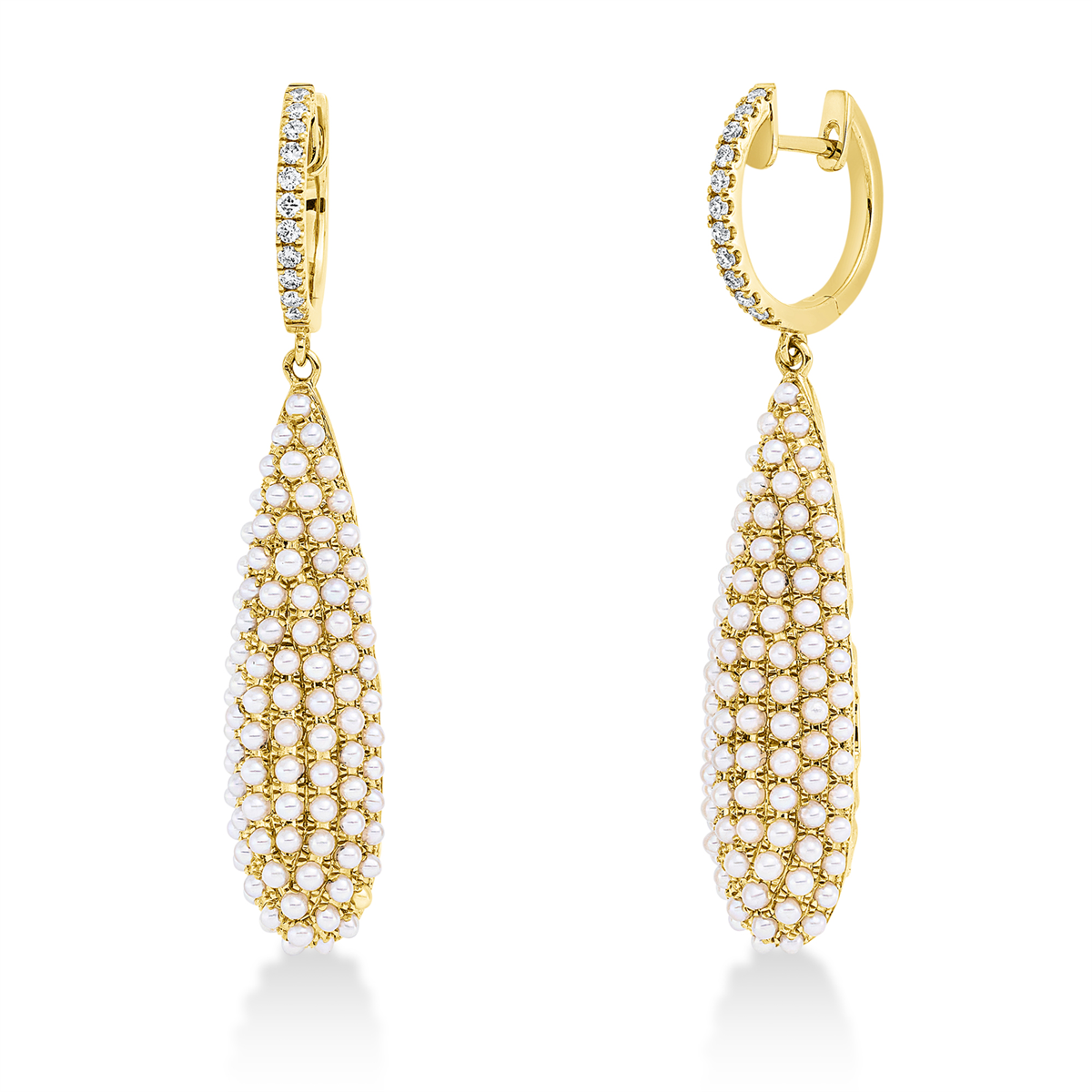 Ohrschmuck  18kt Gelbgold mit 0,16ct Diamanten