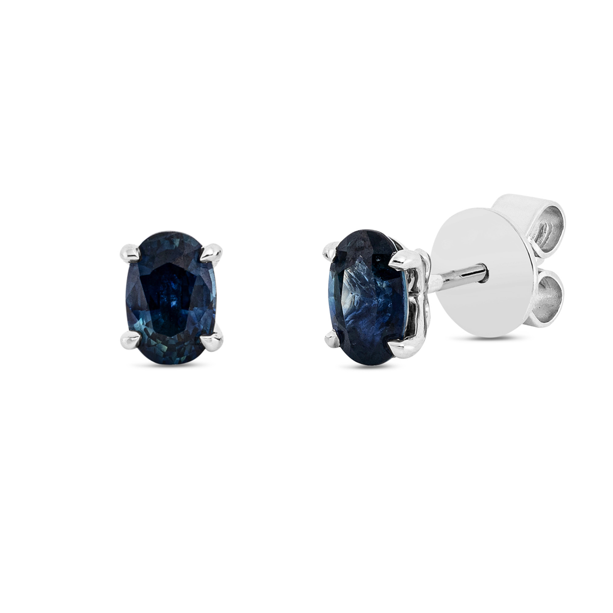 Ohrstecker 4er-Krappe 18 kt WG