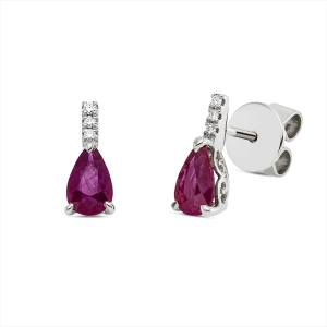 Ohrstecker 3er-Krappe 18 kt GG