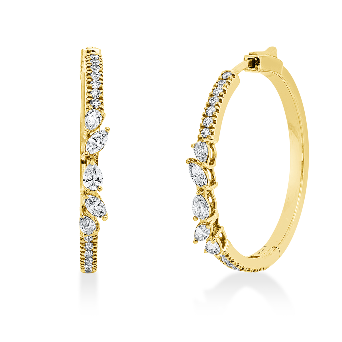 Creolen 18 kt GG