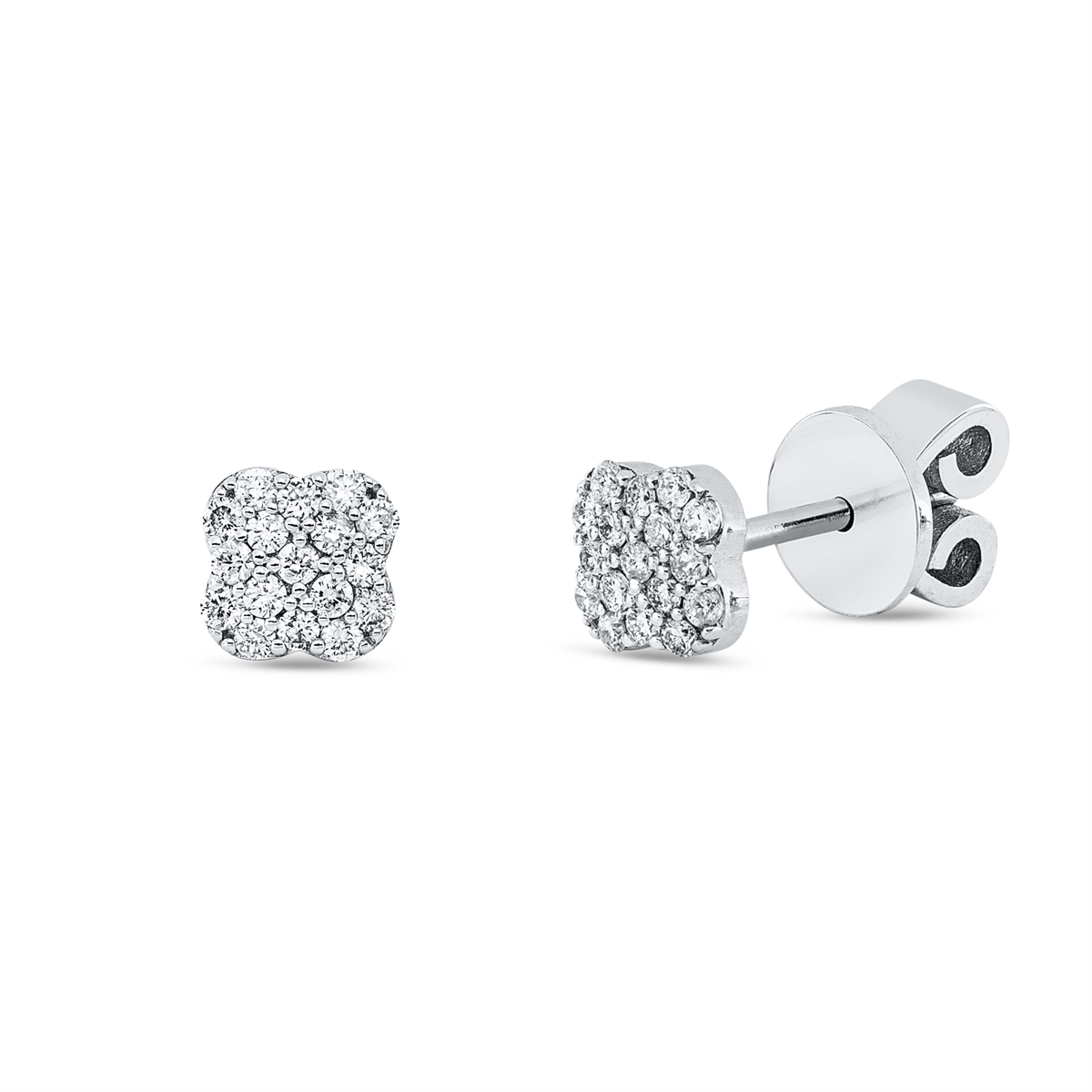 Ohrstecker 18 kt WG