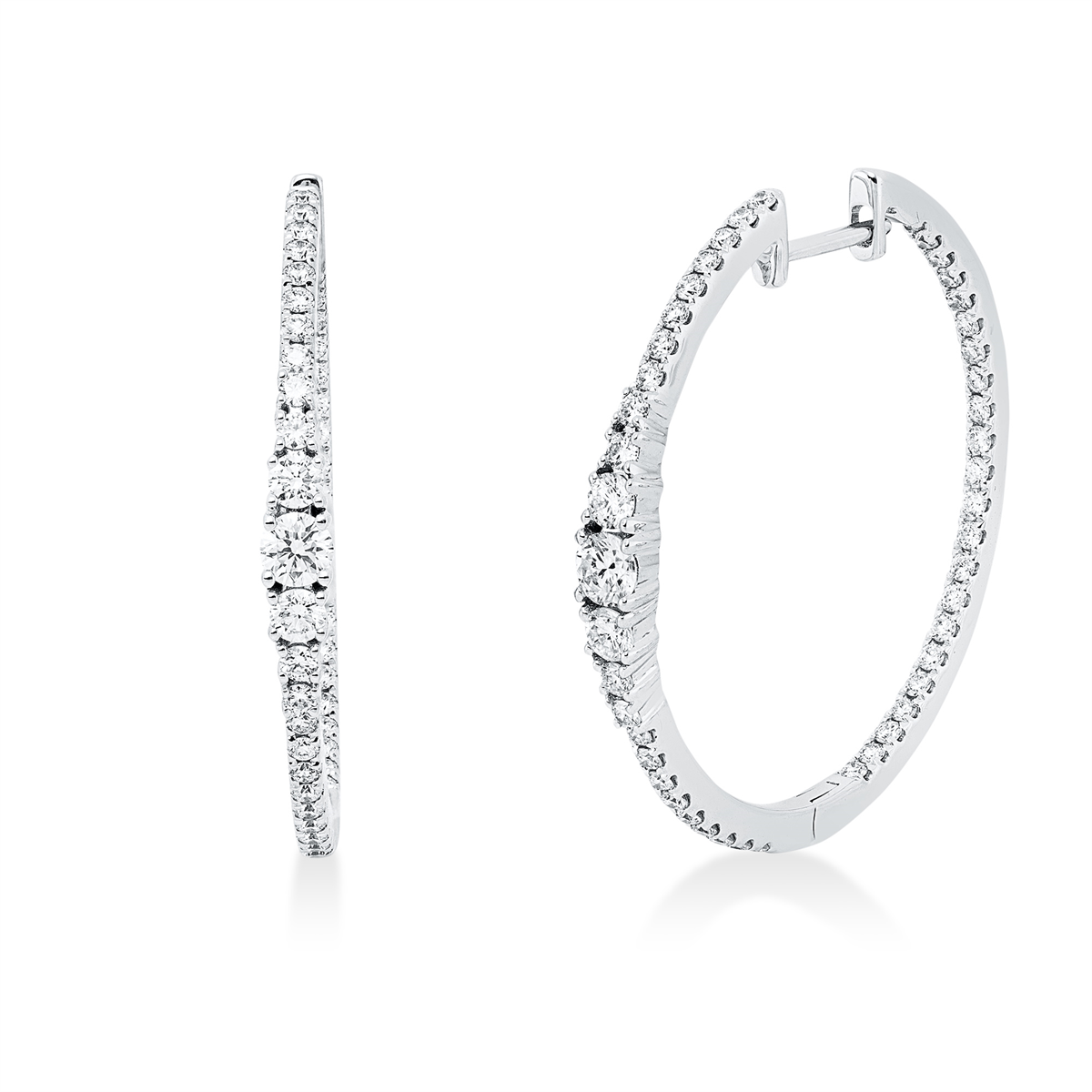 Creolen 18 kt WG