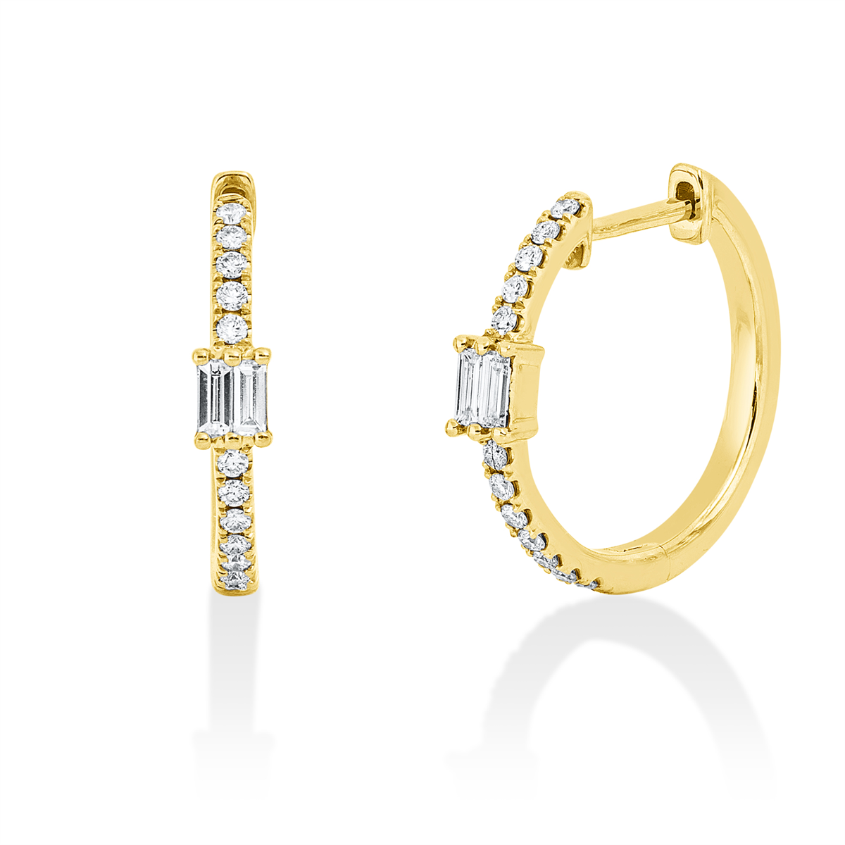 Creolen 18 kt GG