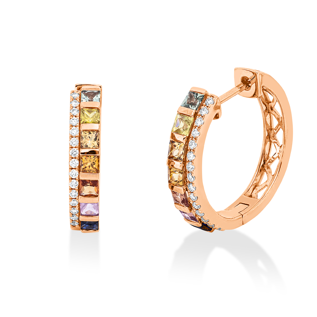 Creolen 18 kt RG