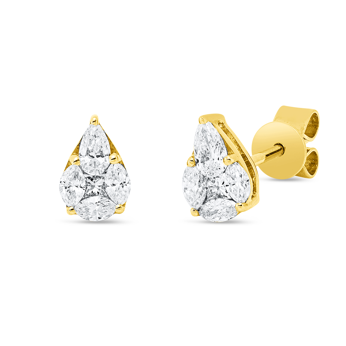 Ohrstecker 18 kt GG