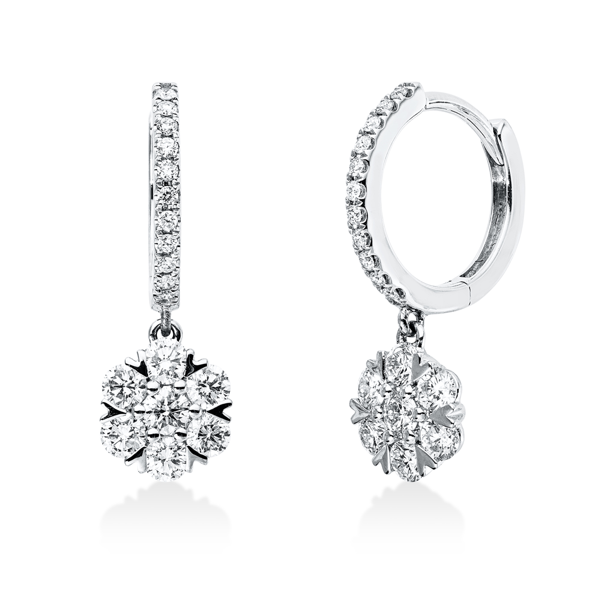 Ohrschmuck 18 kt WG