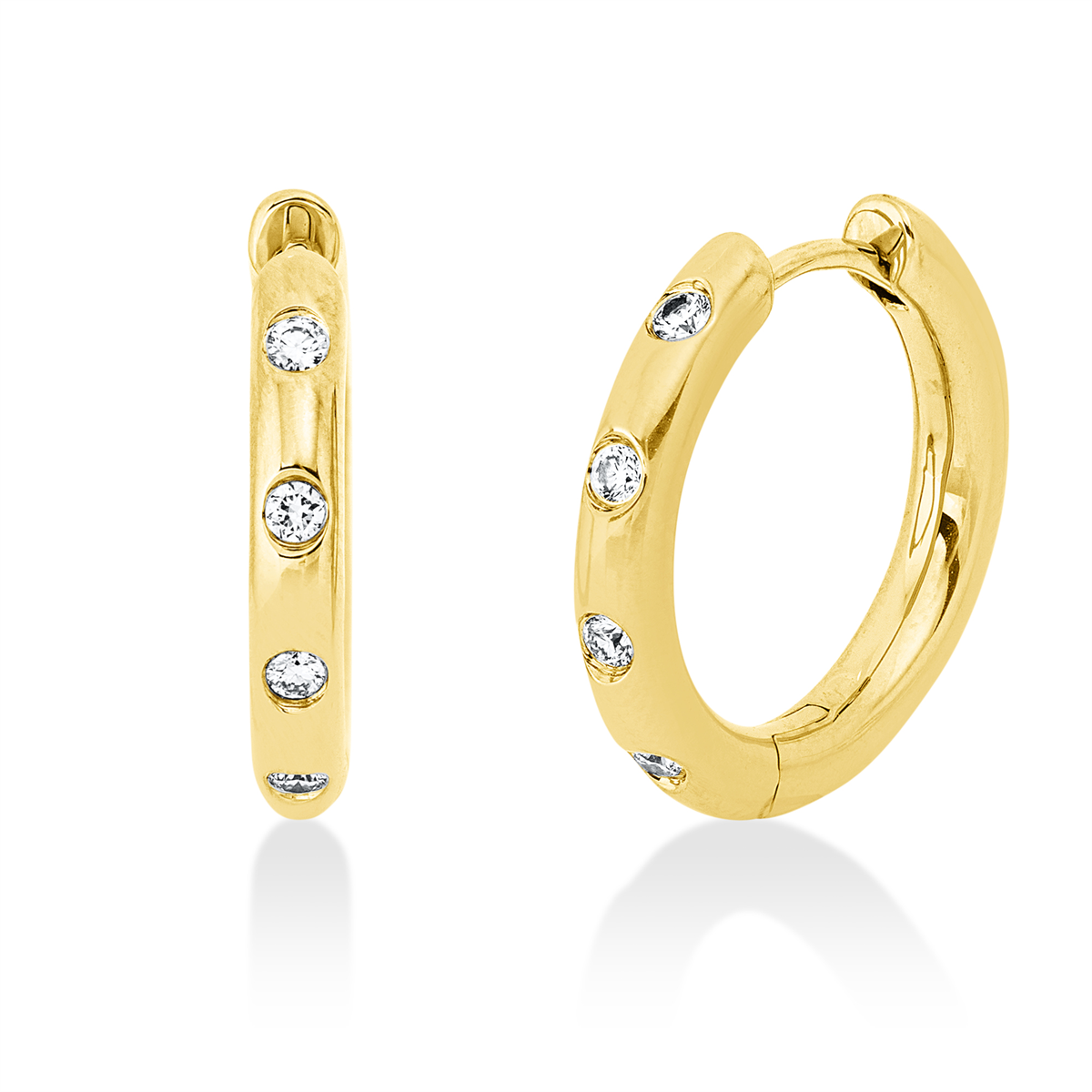 Creolen 18 kt GG