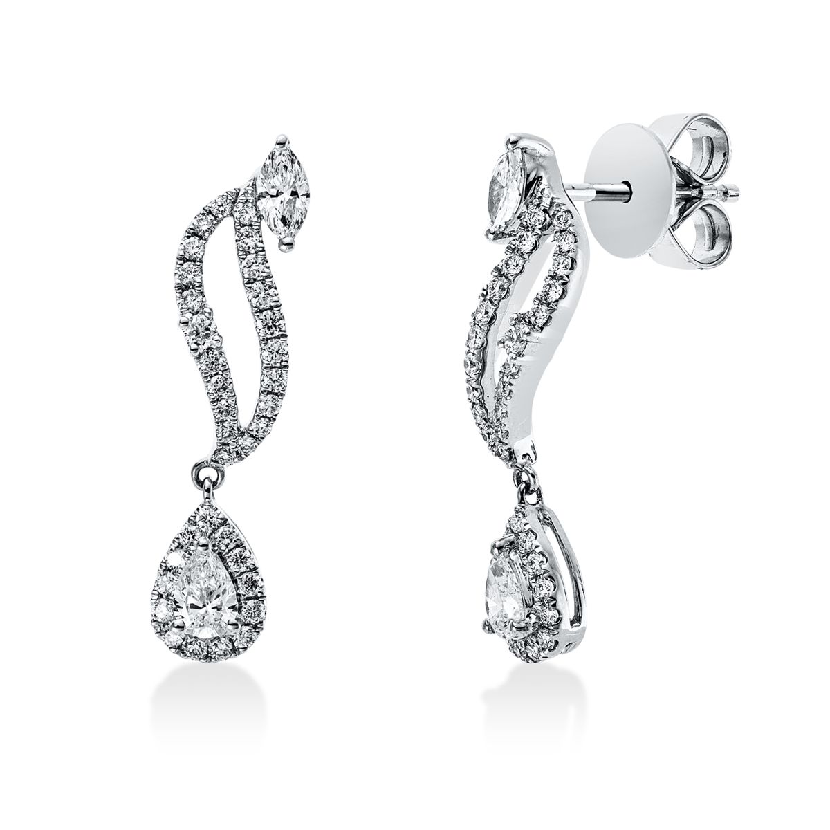 Ohrschmuck 18 kt WG