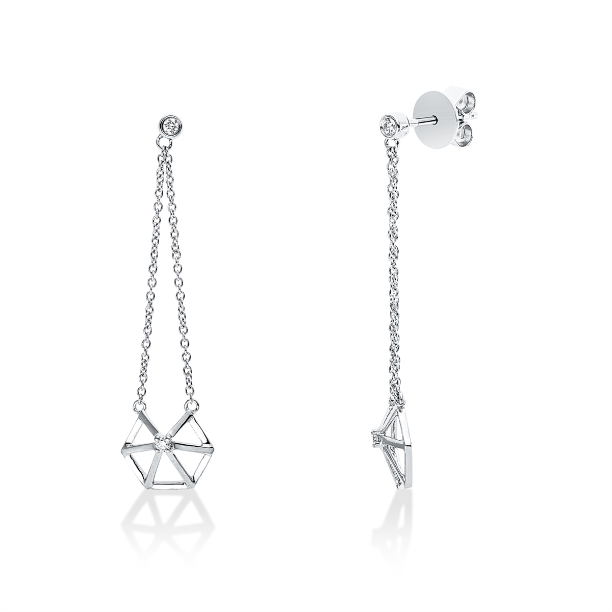 Ohrschmuck 18 kt WG