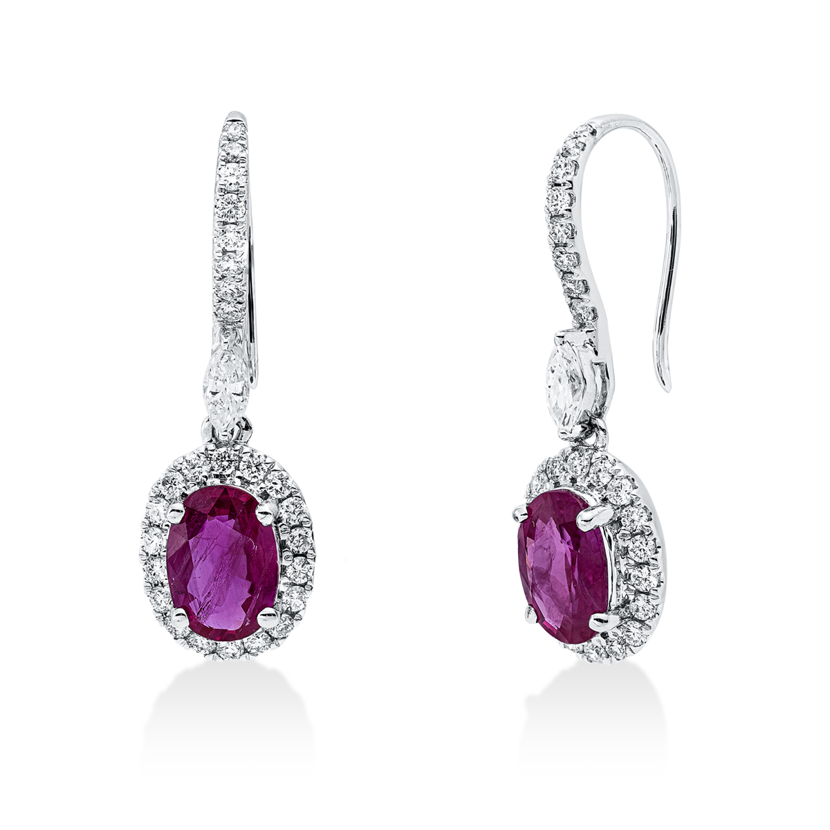 Ohrschmuck 18 kt WG