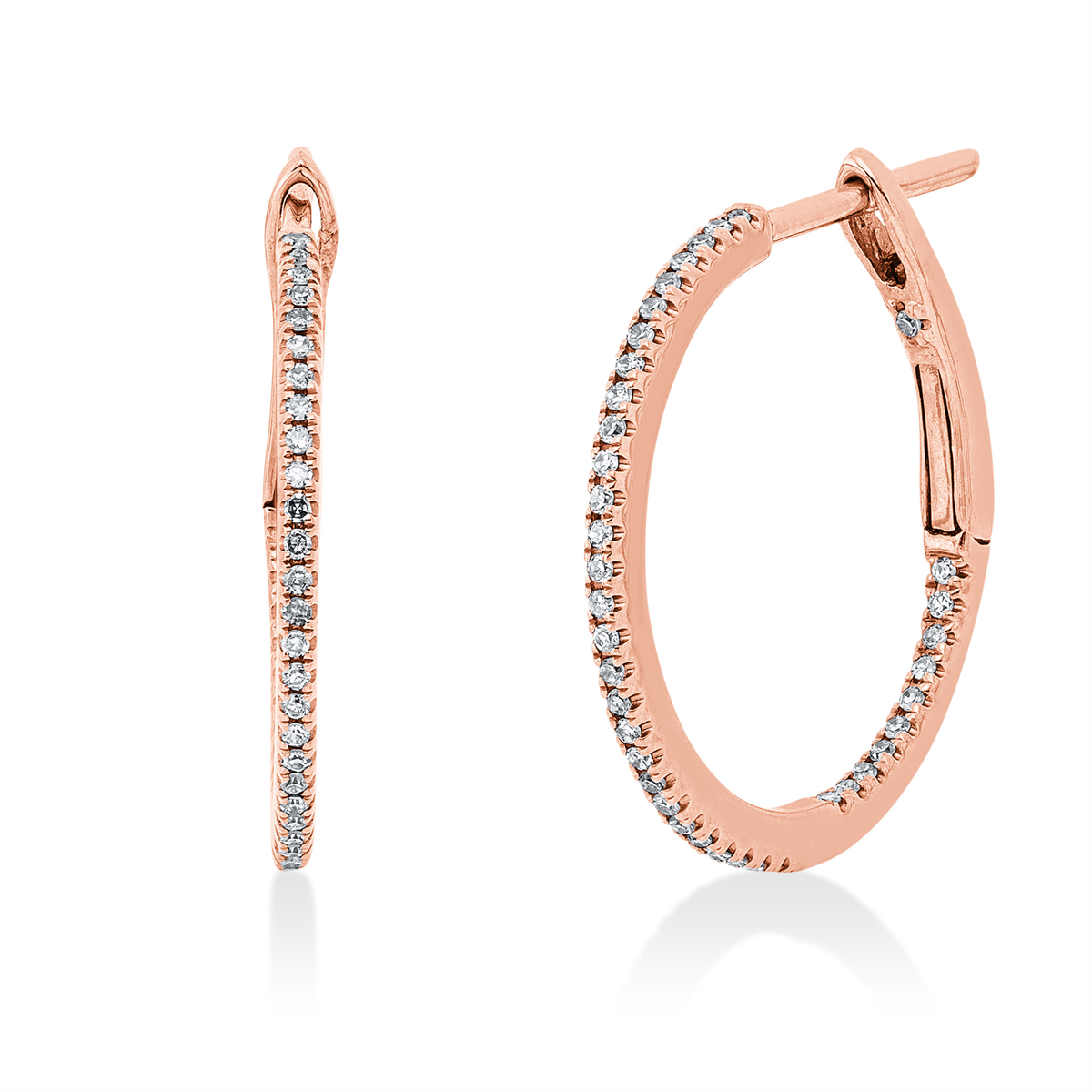 Creolen 18 kt RG