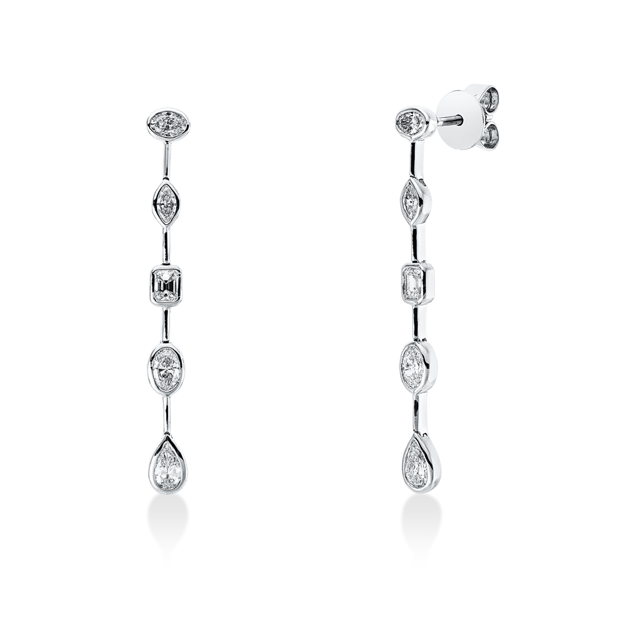 Ohrschmuck 18 kt WG