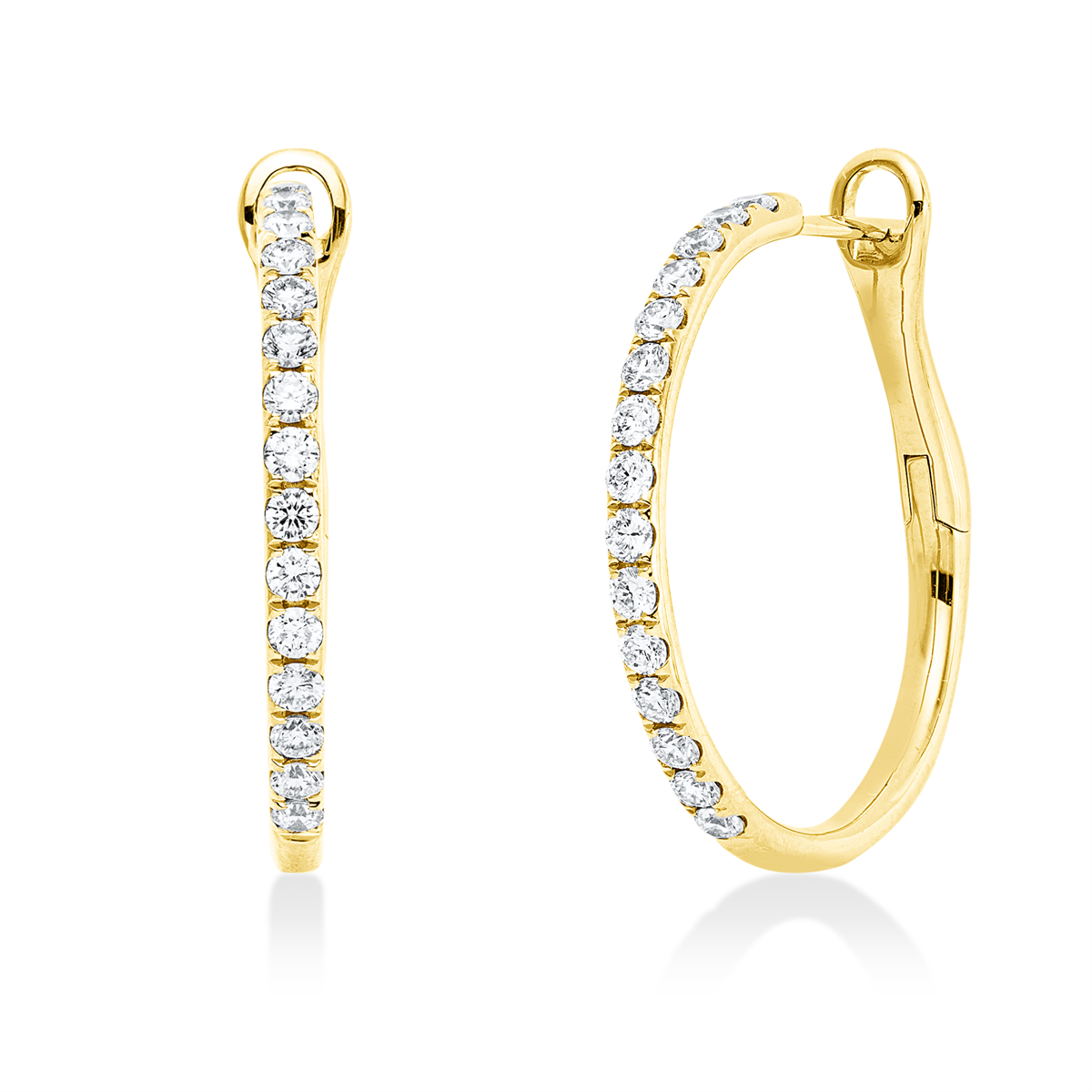 Creolen 18 kt GG