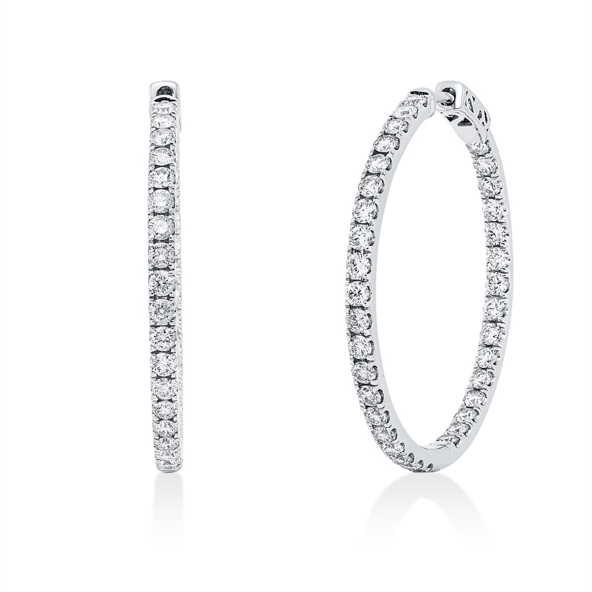 Creolen 18 kt WG