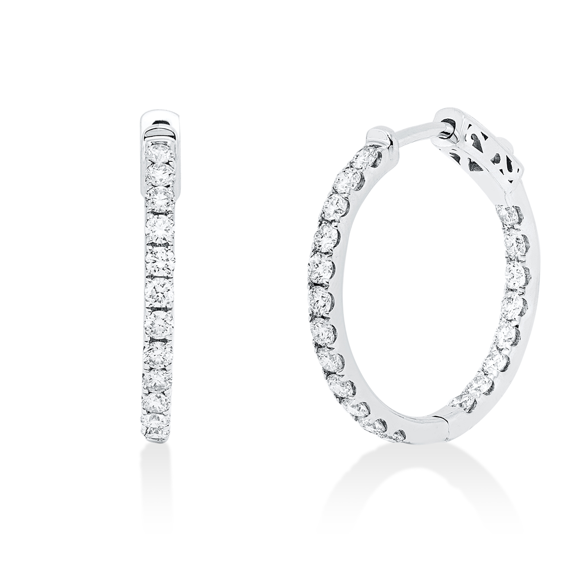 Creolen 18 kt WG