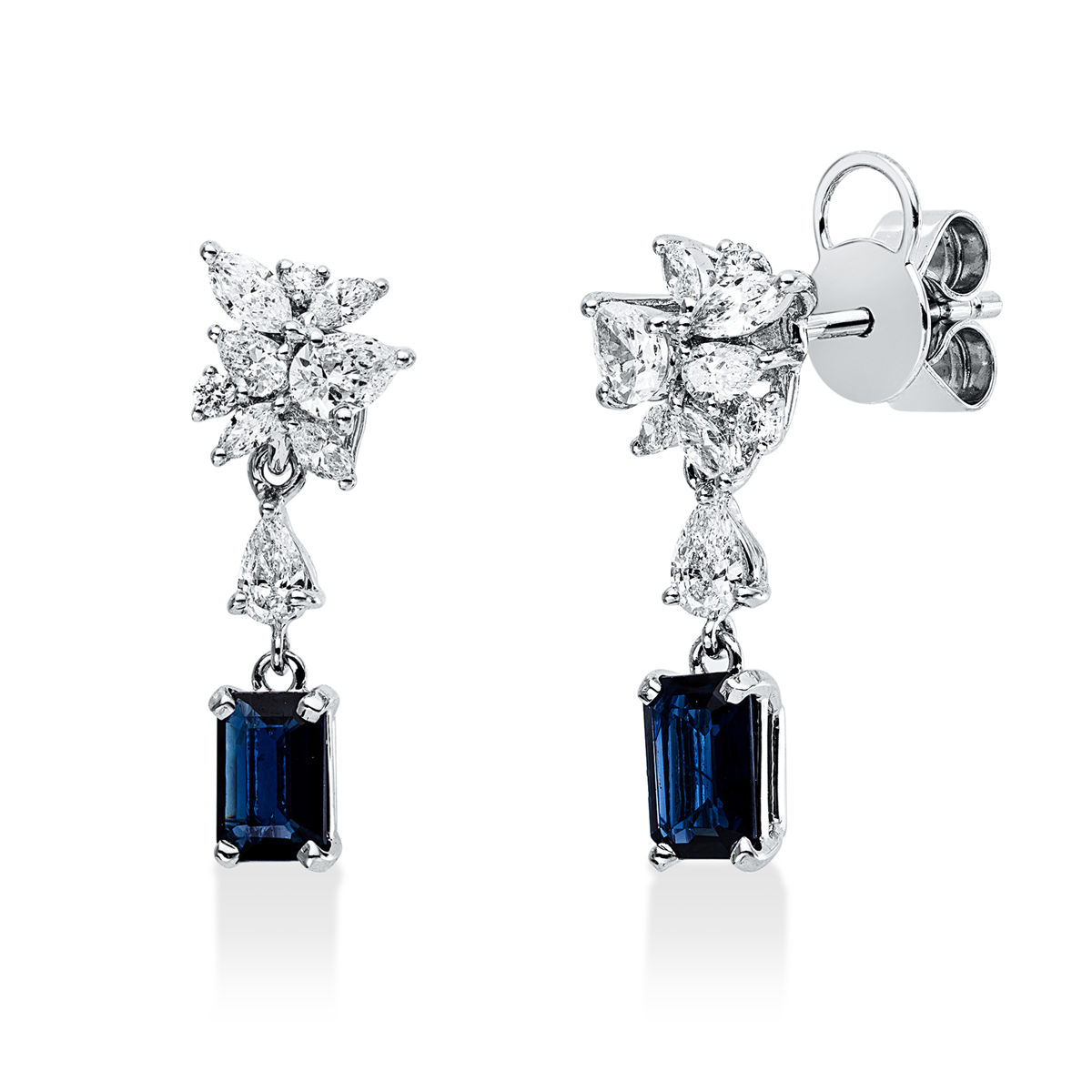 Ohrschmuck 18 kt WG