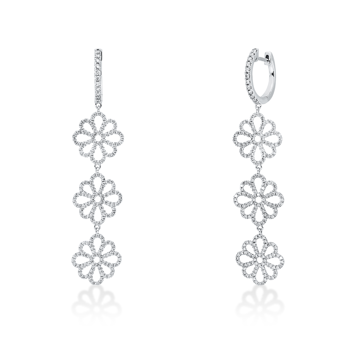 Ohrschmuck 18 kt WG