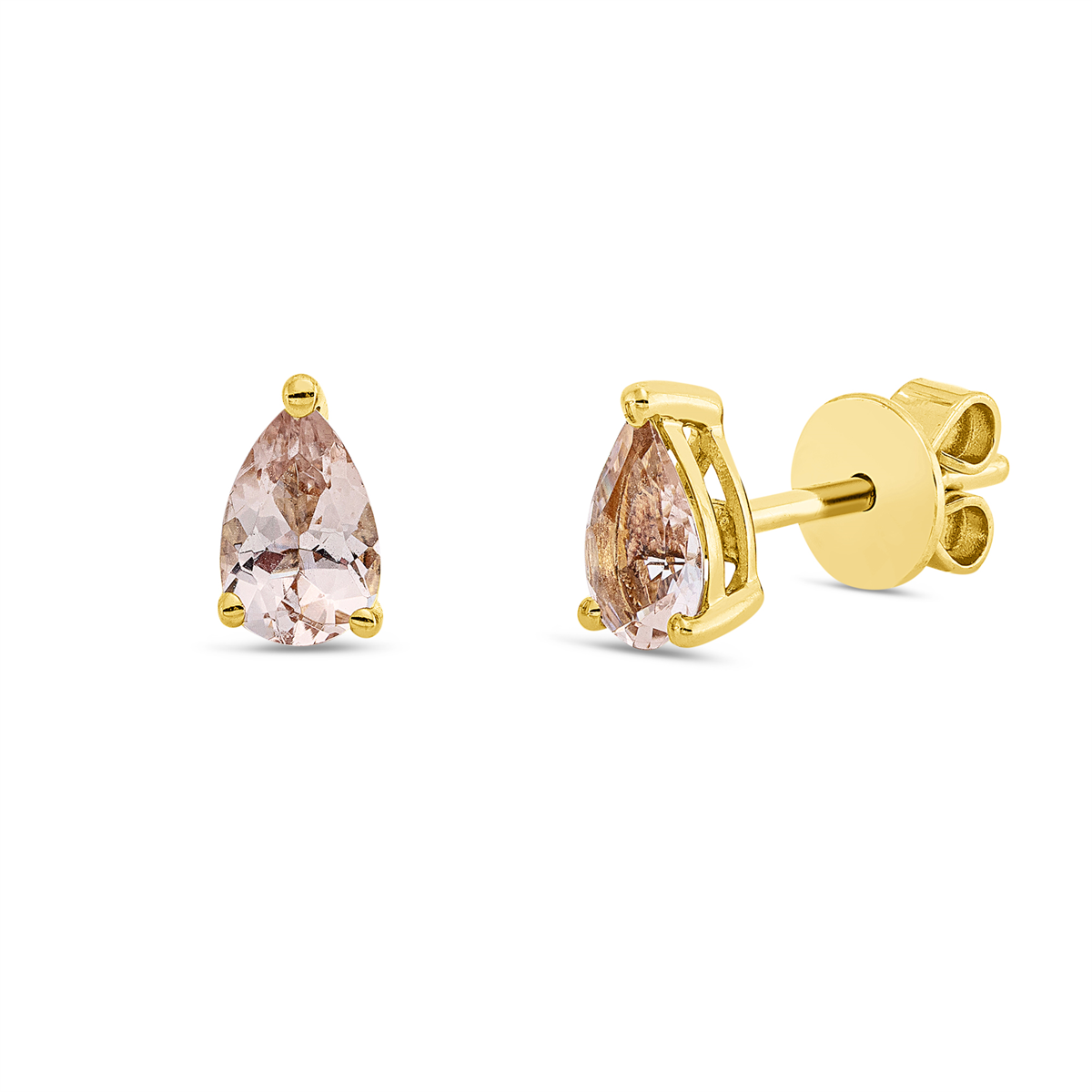 Ohrstecker 3er-Krappe 18 kt GG