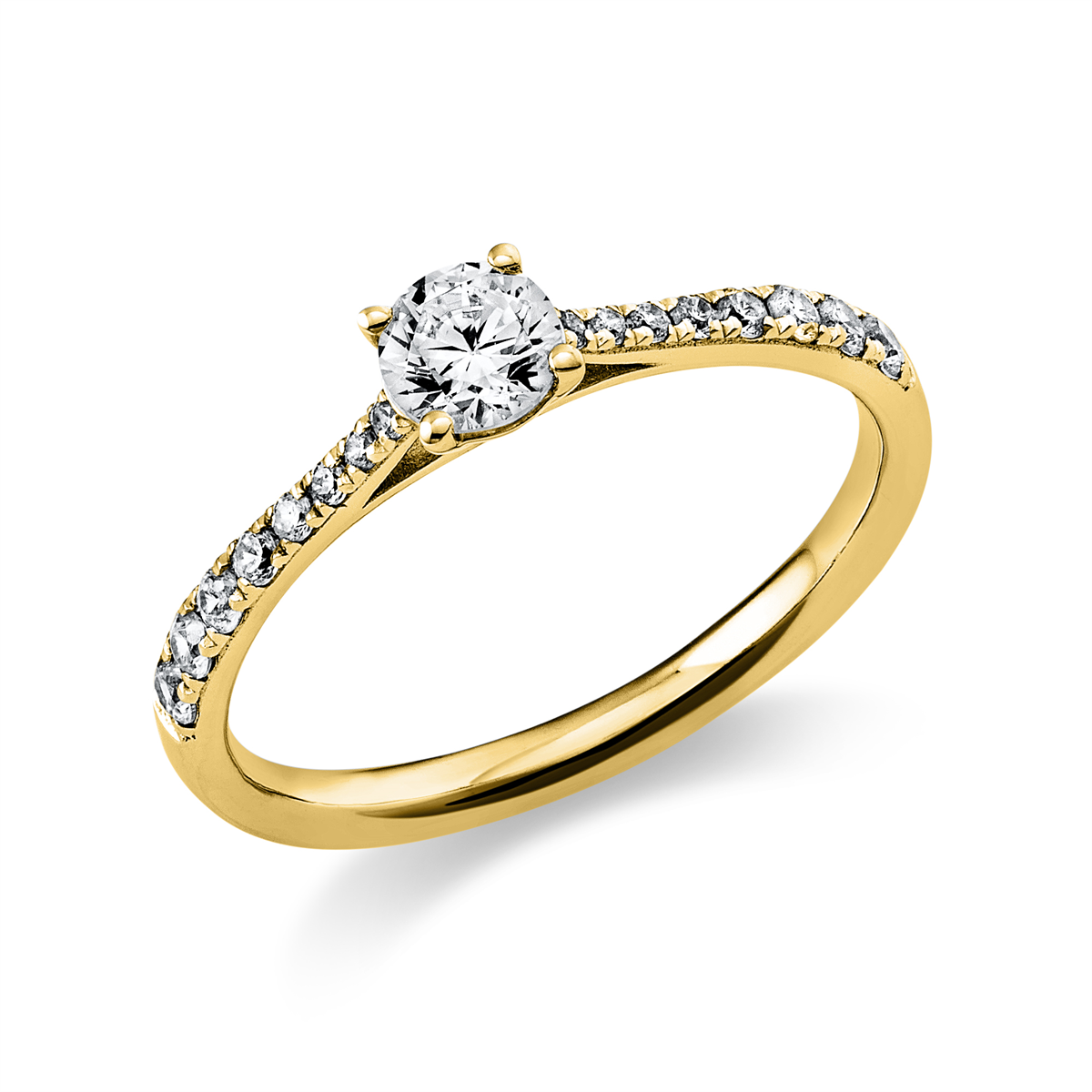 Ring 4er-Krappe 14 kt GG, GIA5211623908