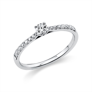Ring 4er-Krappe 14 kt GG