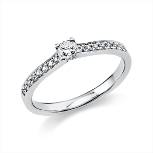 Ring 4er-Krappe 14 kt GG